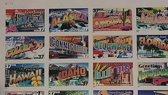 Amazon.com: Greetings from America, Full Sheet of 50 37-cent